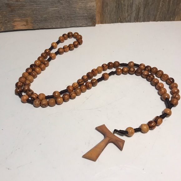 Other - Wood Bead Rosary
